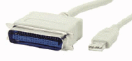 USB to Parallel Printer Adapter Cable 