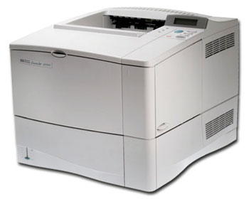 HP 4100N Refurbished Laser Printer <font color=red><b>    SALE !!! <font color=red><h0>SHIPPING INCLUDED!!!<h0/>  Ships with powercord only.  Toner and Cable available in the supplies section of this website. (90 Day Warranty)!
