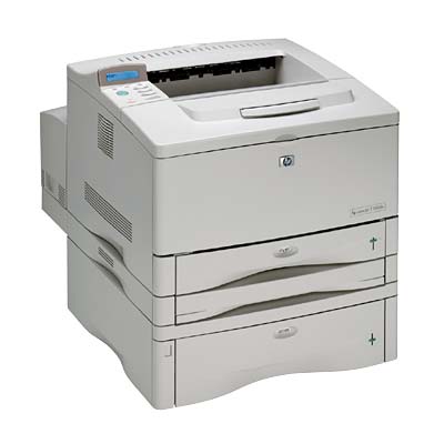 HP 5000DN Refurbished Laser Printer Network and Duplex (2 sided printing) ready SHIPPING INCLUDED!!! <font color=red><h0>SHIPPING INCLUDED!!!   Ships with powercord only.  Toner and Cable available in the supplies section of this website. (90 Day Warranty)!
